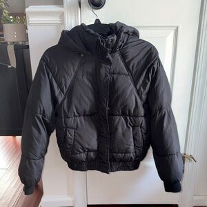 Aéropostale Women’s Remixed Down Cropped Puffer Jacket